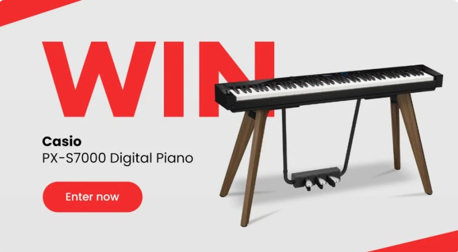 Casio PX-7000S Digital Piano Giveaway - Win A Casio PX-7000S Digital Piano