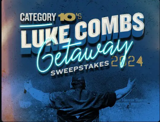 Category 10 Luke Combs Getaway Sweepstakes – Win A Trip To Nashville To See Luke Combs At The Opry