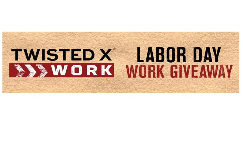 Cavender's Twisted X Labor Day Giveaway - Win a Pair of Work Boots