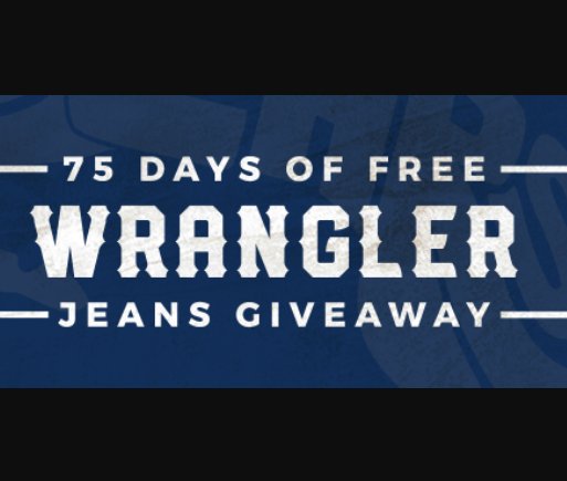 Cavender’s Wrangler 75th Anniversary Jeans Giveaway - Win 1 Of 75 Free Pairs of Jeans