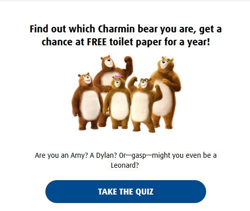 Charmin Super Mega Sweepstakes - Win A Year's Supply Of Charmin Super Mega Toilet Paper (12 Winners)