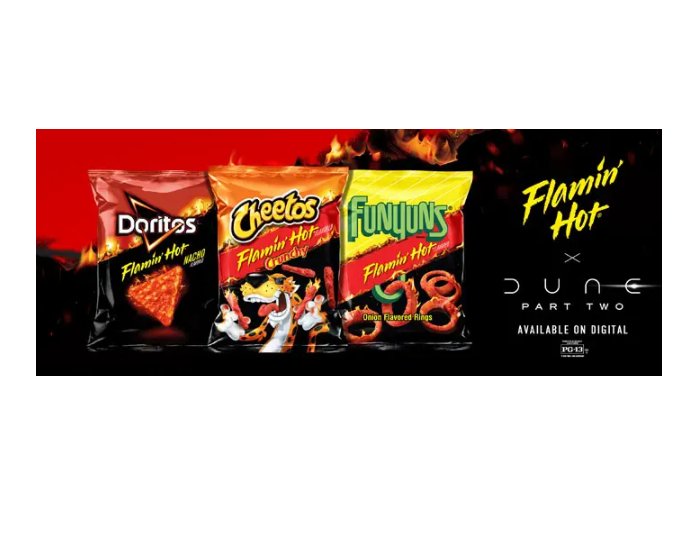 Cheetos Flamin’ Hot X Dune Sweepstakes - Win Dune: Part Two Digital Code & More