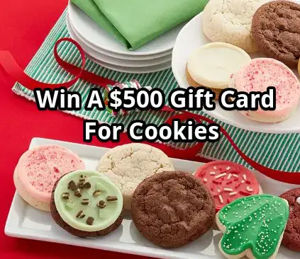 Cheryl’s Holiday Cookies Giveaway - Win A $500 Gift Card For Cookies (6 Winners)