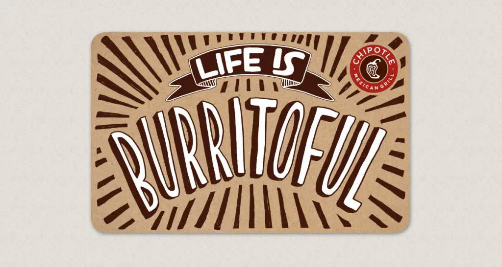 Chipotle IQ 3.0 Sweepstakes - Win A $500 Chipotle Gift Card {50 Winners}