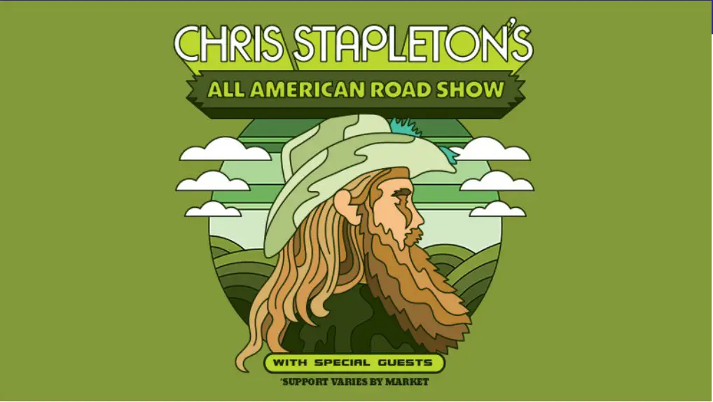 Chris Stapleton AllAmerican Road Show Tour Sweepstakes Win A Trip To