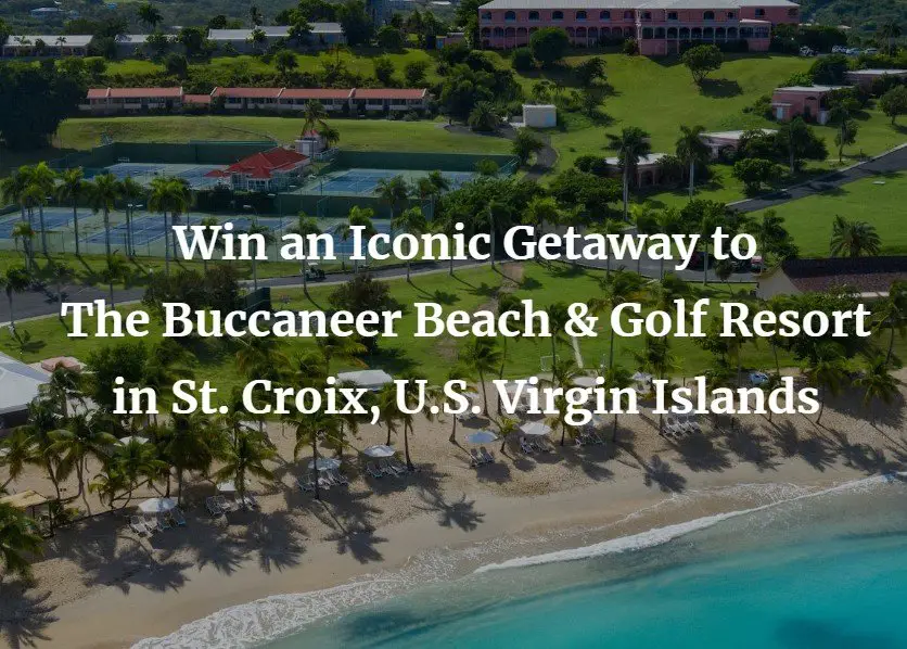 Clean Plates Iconic Getaway Sweepstakes - Win An Iconic Getaway To The Buccaneer Beach & Golf Resort St. Croix