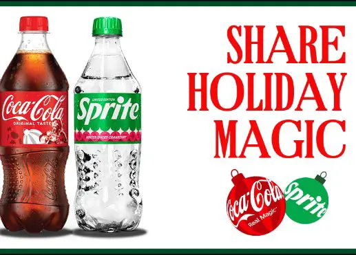 Coca-Cola Holiday Magic Match Sweepstakes –  Win Up To $5,000 Cash (9 Winners)