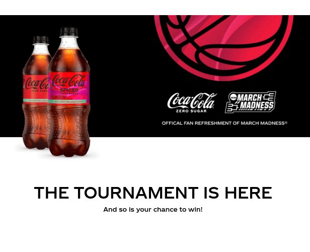 Coca-Cola Swish It Sweepstakes - Win A Trip For 2 To The 2025 NCAA College Basketball Tournament