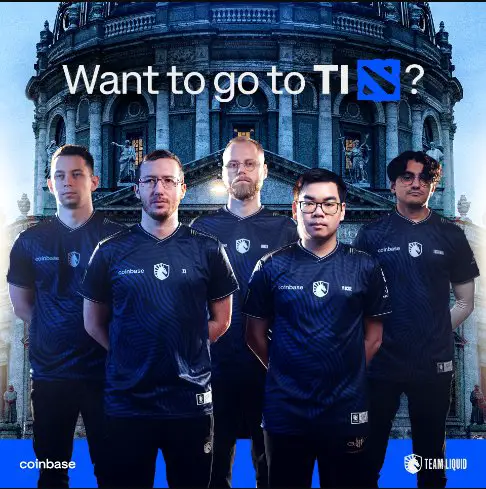 Coinbase Team Liquid Dota 2 Sweepstakes – Win A Trip For 2 The International Dota 2 Championships In Copenhagen