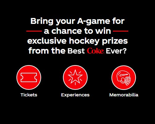 Coke Zero Sugar Hockey Instant Win and Sweepstakes - Win A Tailgate Party Package, Game Tickets And More