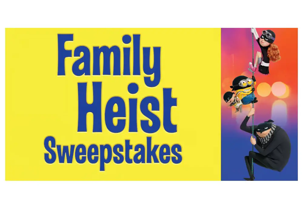 Cold Stone Creamery Family Heist Sweepstakes - Win A Family Trip To France!