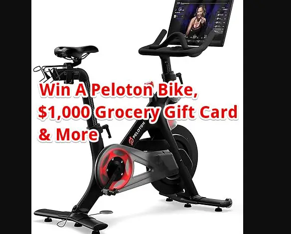 Complement Plants + Peloton Sweepstakes - Win A Peloton Bike, $1000 Grocery Gift Card & More