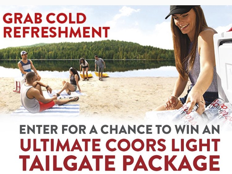 Coors Light Ultimate Tailgate Set