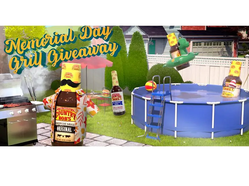 Country Bobs Memorial Day Grill Giveaway - Win $750 For A Brand New Grill