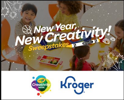 Crayola Learning Social Media Sweepstakes – Win Kroger Gift Cards, Crayola Art Tools & More (3 Winners)