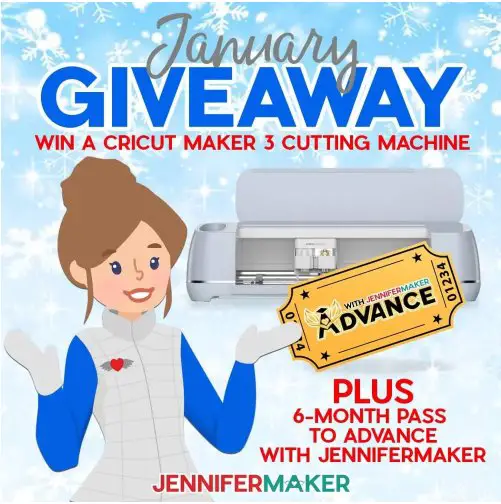 Cricut January Giveaway – Win A Cricut Maker 3 Cutting Machine