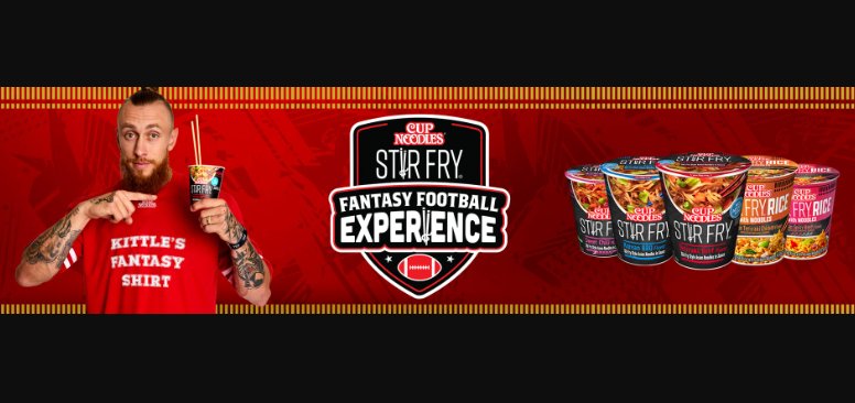 Cup Noodles Stir Fry Ultimate Draft Experience Sweepstakes – Win A Trip For 4 To A 2024 Regular Season Football Game + More (52 Winners)