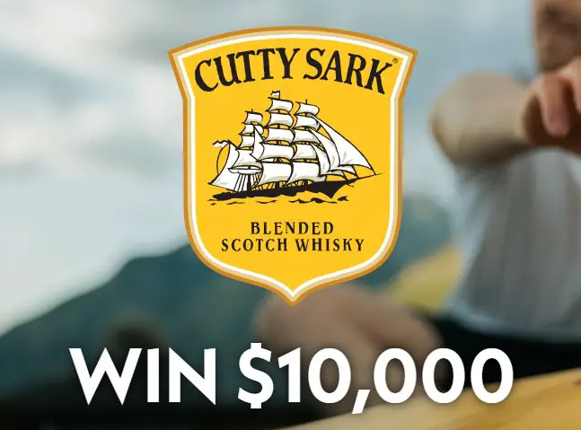 Cutty Sark $10k Adventure Sweepstakes – Enter For A Chance To Win $10,000 (3 Winners)