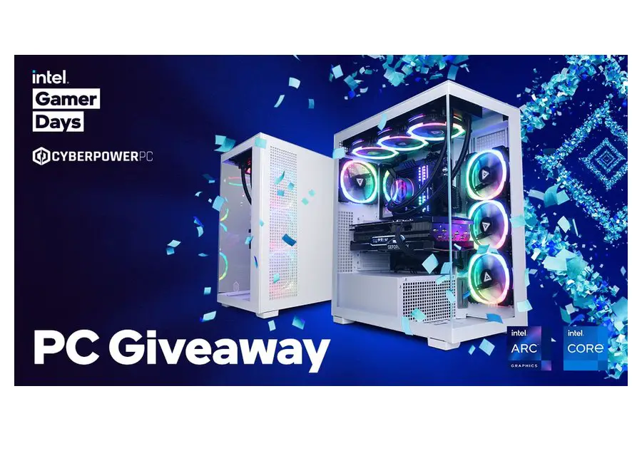 Cyberpowerpc Intel Gamer Days Gaming PC Giveaway - Win A Gaming PC