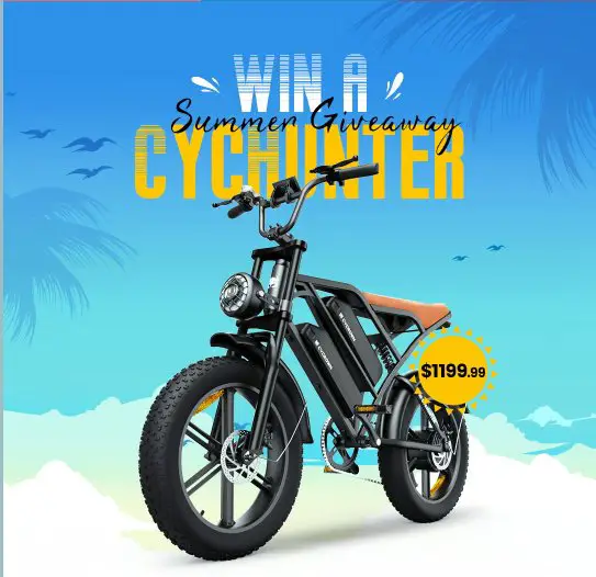 CYCROWN CycHunter Summer Adventure Giveaway – Win A Brand-New CycHunter e-Bike Or A CYCROWN Gift Box (4 Winners)