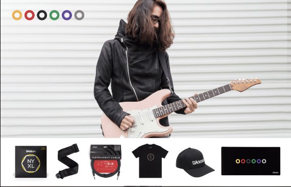 D'Addatio Mateus Asato Guitar Giveaway - Win A Mateus Asato Signature Series Electric Guitar & More