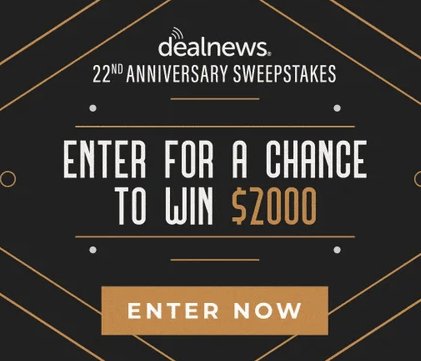 Deal News $2,000 Gift Card Giveaway