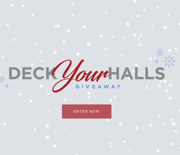 Deck Your Halls Giveaway