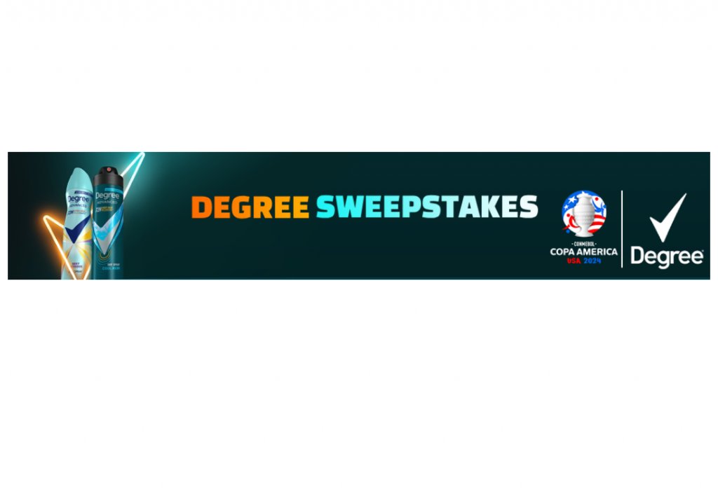 Degree Copa America Sweepstakes - Win A Trip For 2 To The Copa America Finals