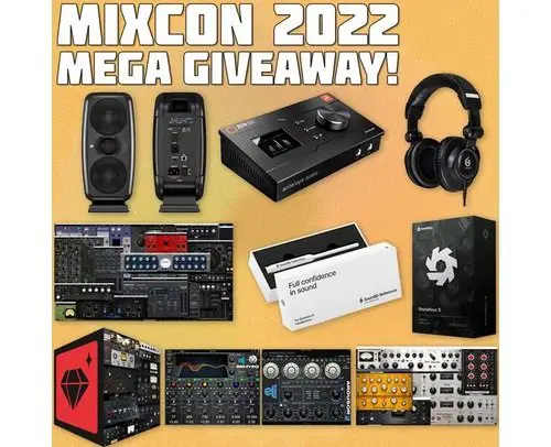 Delicious Audio MixCon 2022 Mega Giveaway - Win an Audio and Music Mixing Package