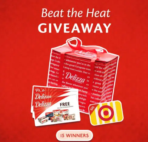 Delizza Beat The Heat Sweepstakes - Win A Delizza Beat The Heat Prize Pack (15 Winners)