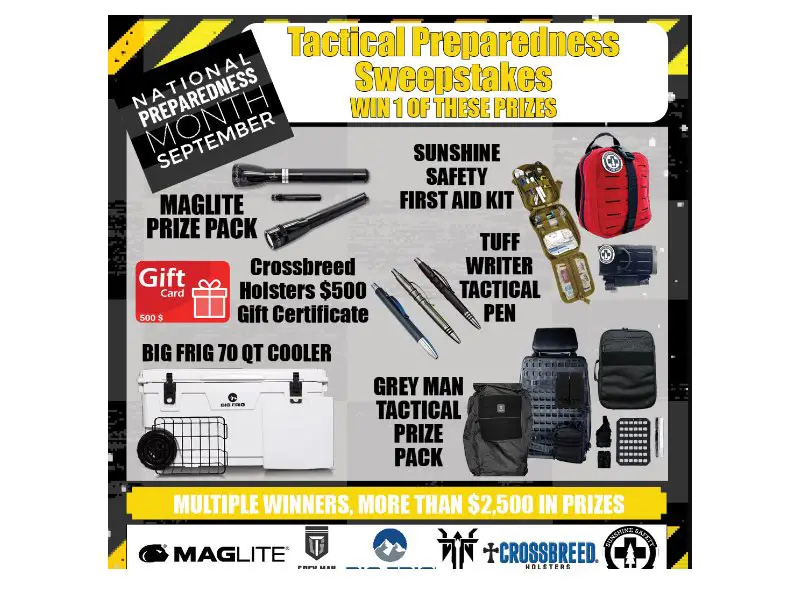 Desmond & Louis Tactical Preparedness Giveaway - Win Outdoor Gear, Tools & More