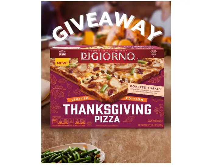 DiGiorno Thanksgiving Pizza Sweepstakes - Win Two DiGiorno Pizzas