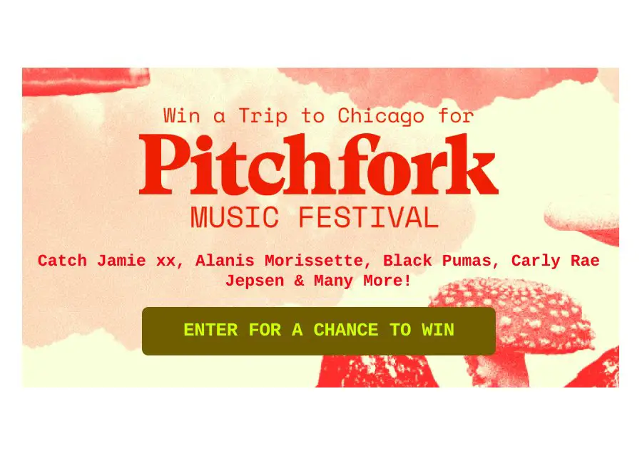 Do Stuff Media Pitchfork Music Festival Flyaway - Win A Trip For 2 To Pitchfork Music Festival