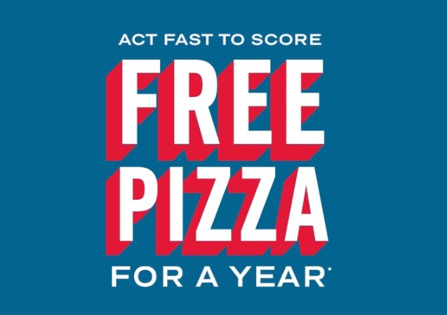 Domino's Score Free Pizza for a Year Quikly - Win Free Pizza & Domino's Gift Cards