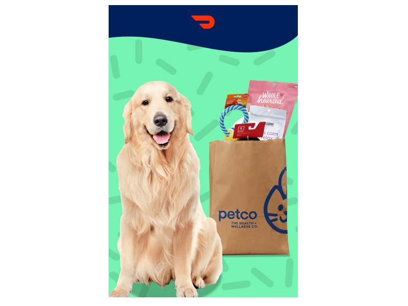 Doordash National Dog Day Sweepstakes - Win A $100 Discount On Petco Products