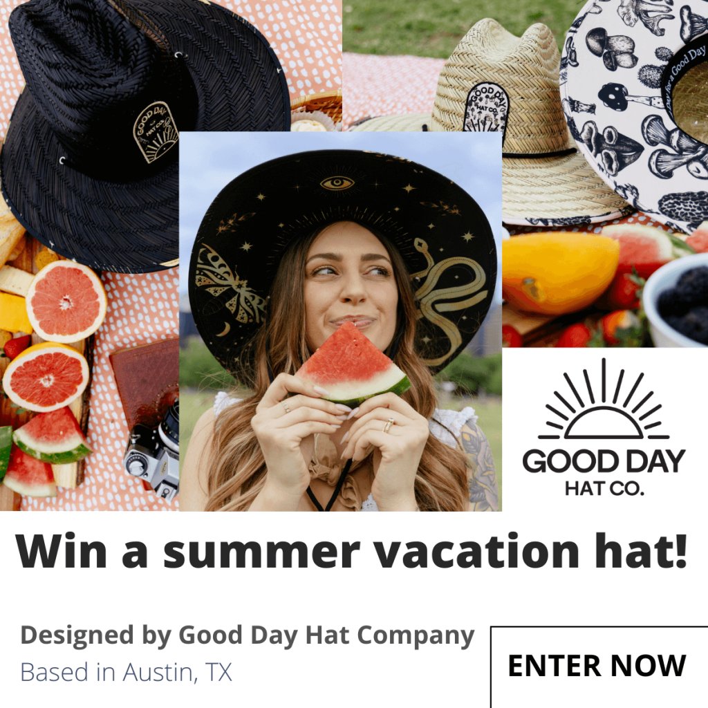 DoStuffMedia Good Day Hat Sweepstakes –  Win A Summer Vacation Hat Of Your Choice