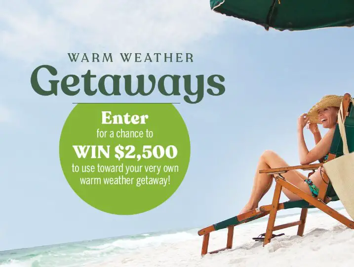 Dotdash Media Warm Getaways Giveaway - Win $2,500 Cash