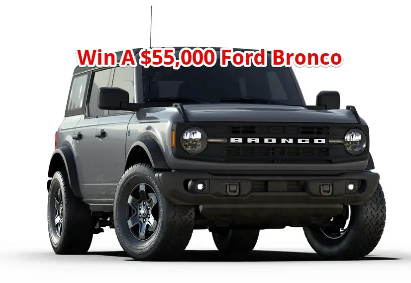 Dr. Squatch X Ford Bronco Giveaway - Win A Brand New Ford Bronco Worth $55,000