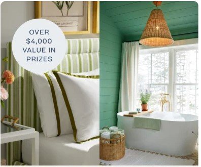 Dream Bedroom & Bath Giveaway – Win A $4,000 Bedroom $ Bath Bundle