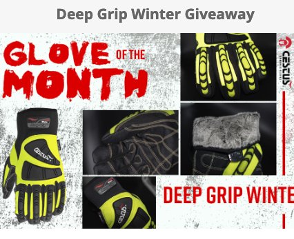 Drill Doctor & Gloves Giveaway