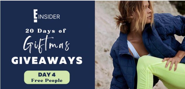 E! Insider 20 Days Of Giftmas Giveaways – Win $100, $300 & $400 Gift Cards, Beauty Products & More