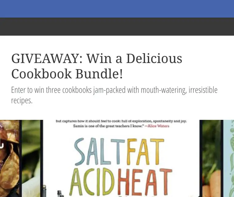 Early Bird Books Cookbook Bundle