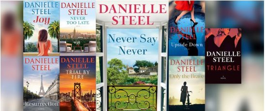 Early Bird Books Danielle Steel Giveaway – Win A Bundle Of 8 Danielle Steel Novels (10 Winners)