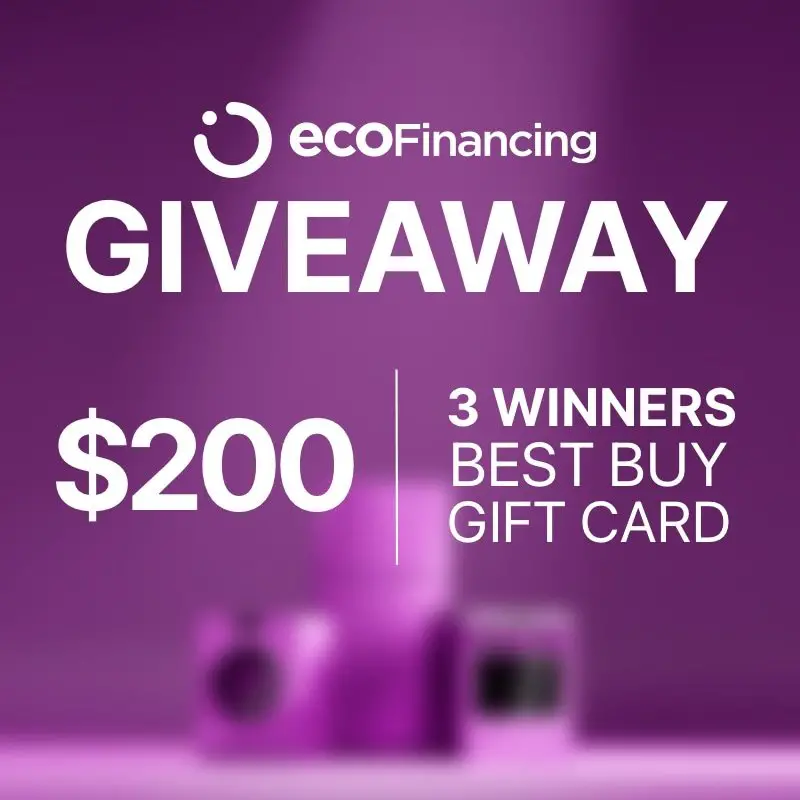 Eco financing Best Buy Giveaway - 3 $200 Best Buy Gift Cards Up For Grabs