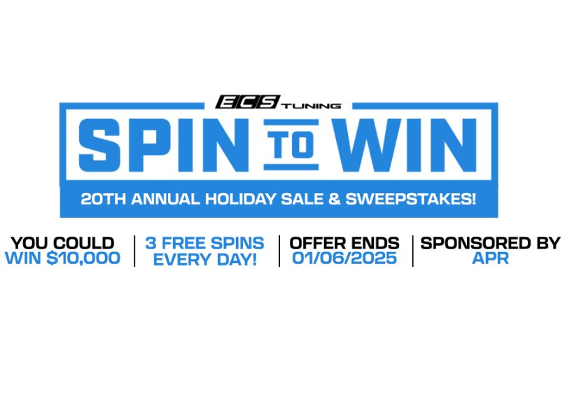 ECS Tuning & Turner Motorsport Winter 2024 Instant Win Game & Sweepstakes - Win A Gift Card Worth Up To $10,000