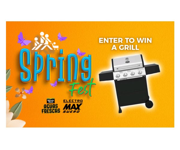 El Super May Fest Giveaway - Win A Grill Worth $500