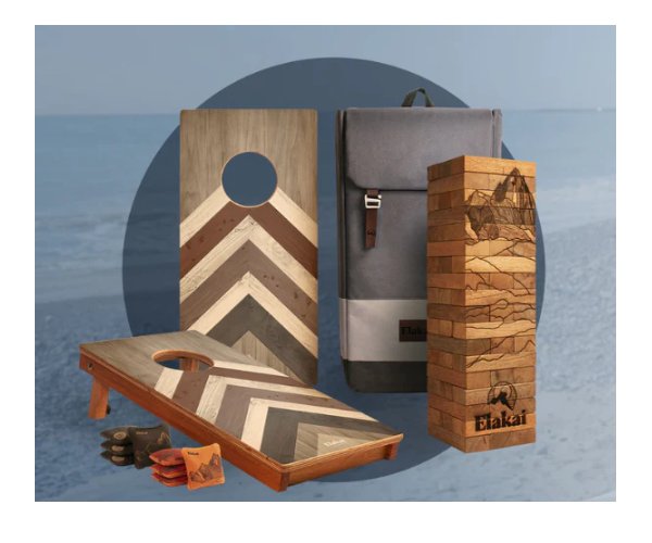 Elakai Outdoor Out Of Office Giveaway - With A Compact Travel Cornhole Set