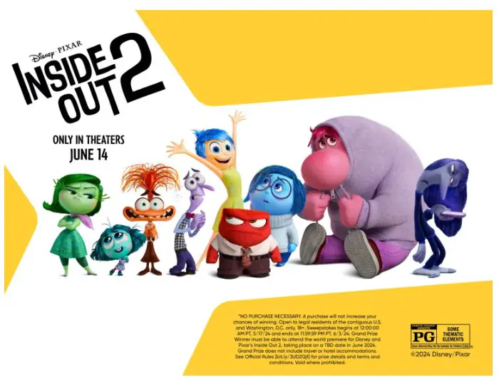 Embark Know Your Dog Inside And Out Sweepstakes - Win Four Tickets To Inside Out 2 Premiere In Los Angeles & More
