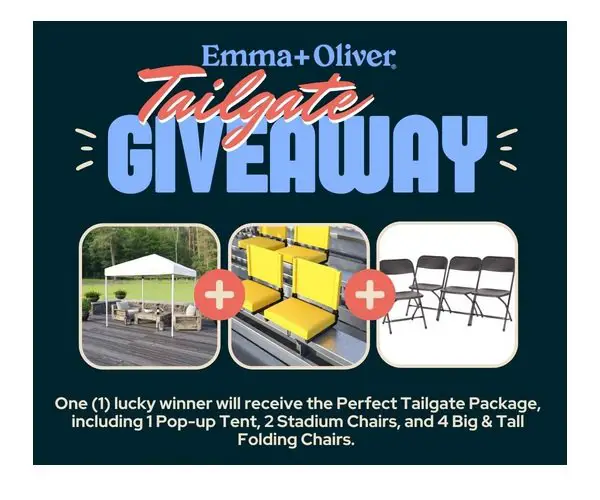 Emma + Oliver Sweepstakes - Win a Tent & Outdoor Chairs