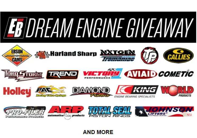 Engine Builder Dream Engine Giveaway - Win A $38,000 Ford Engine